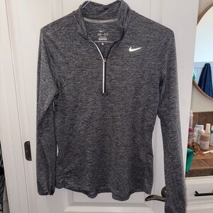 Nike Dri-FIT Heathered Gray Pullover